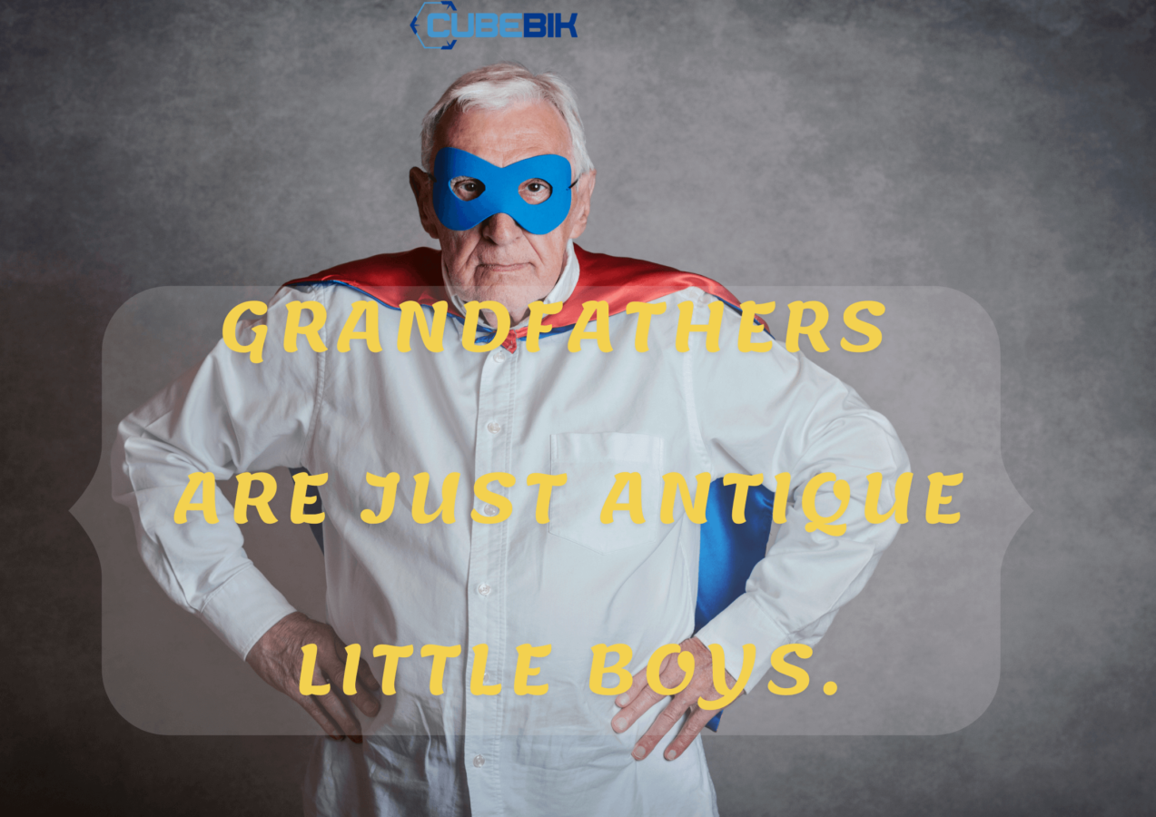 Heart Touching Quotes For Grandparents On Father’s Day 2021 - Cubebik Grandfathers Boys 1 - Cubebik Blog