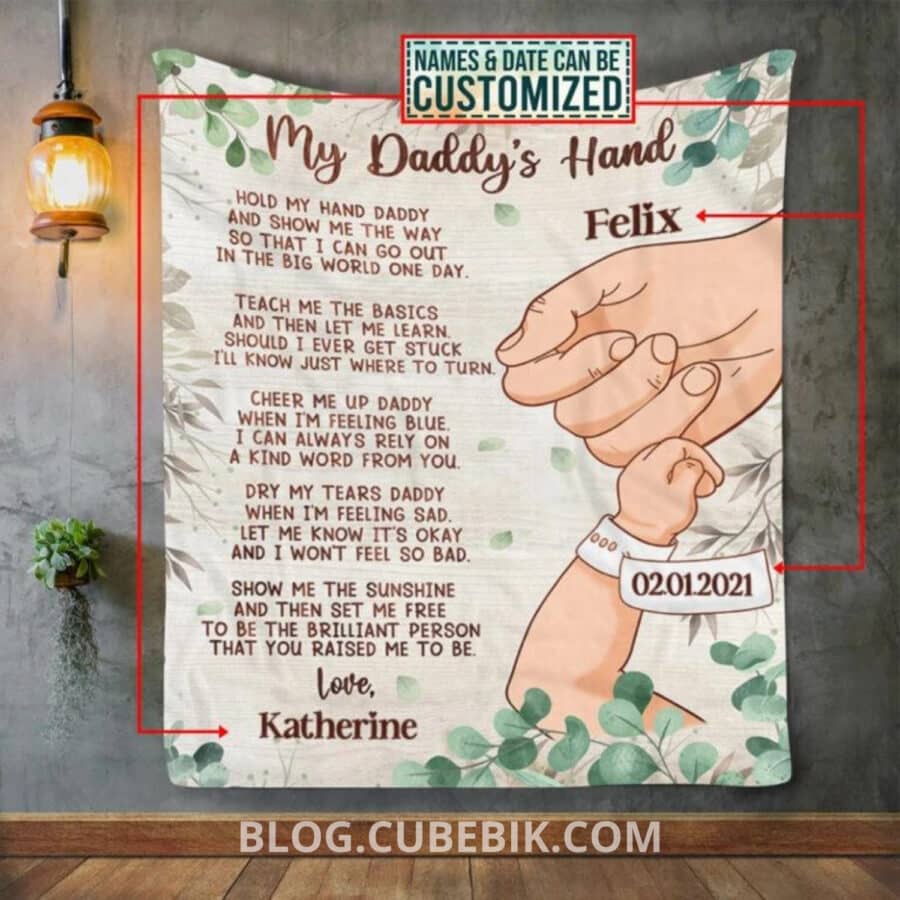 Here Are 15 Best First Father’s Day Gifts That Will Make New Dads Ready - Cubebik First-Fathers-Day-Personalized-Gifts