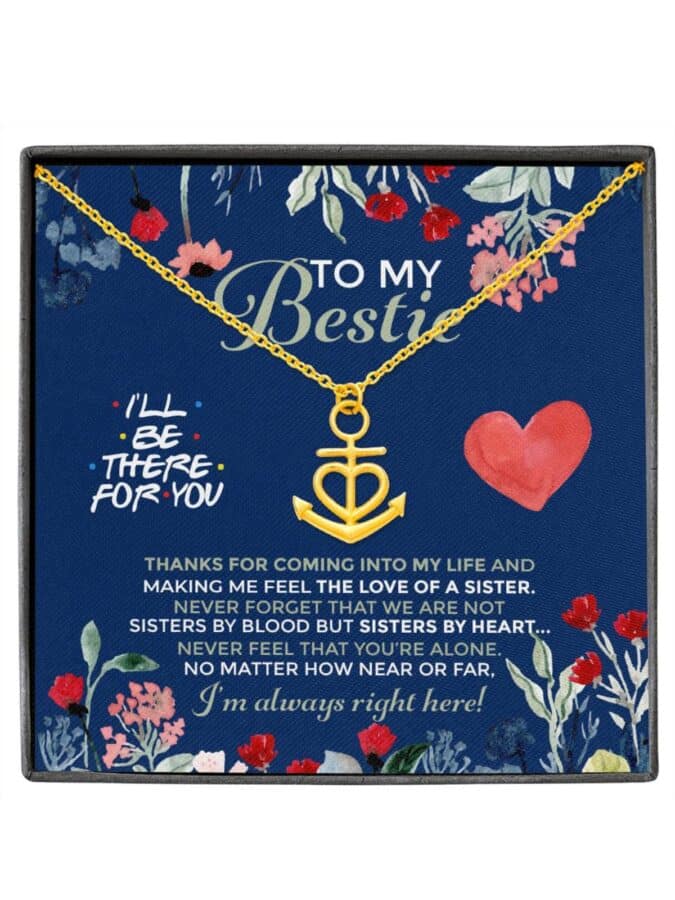 The 18 Most Beautiful Friendship Necklaces Patterns That Make Your Friendship Stronger On 2023 - Link Chain And Bar Pendant Friendship Necklaces