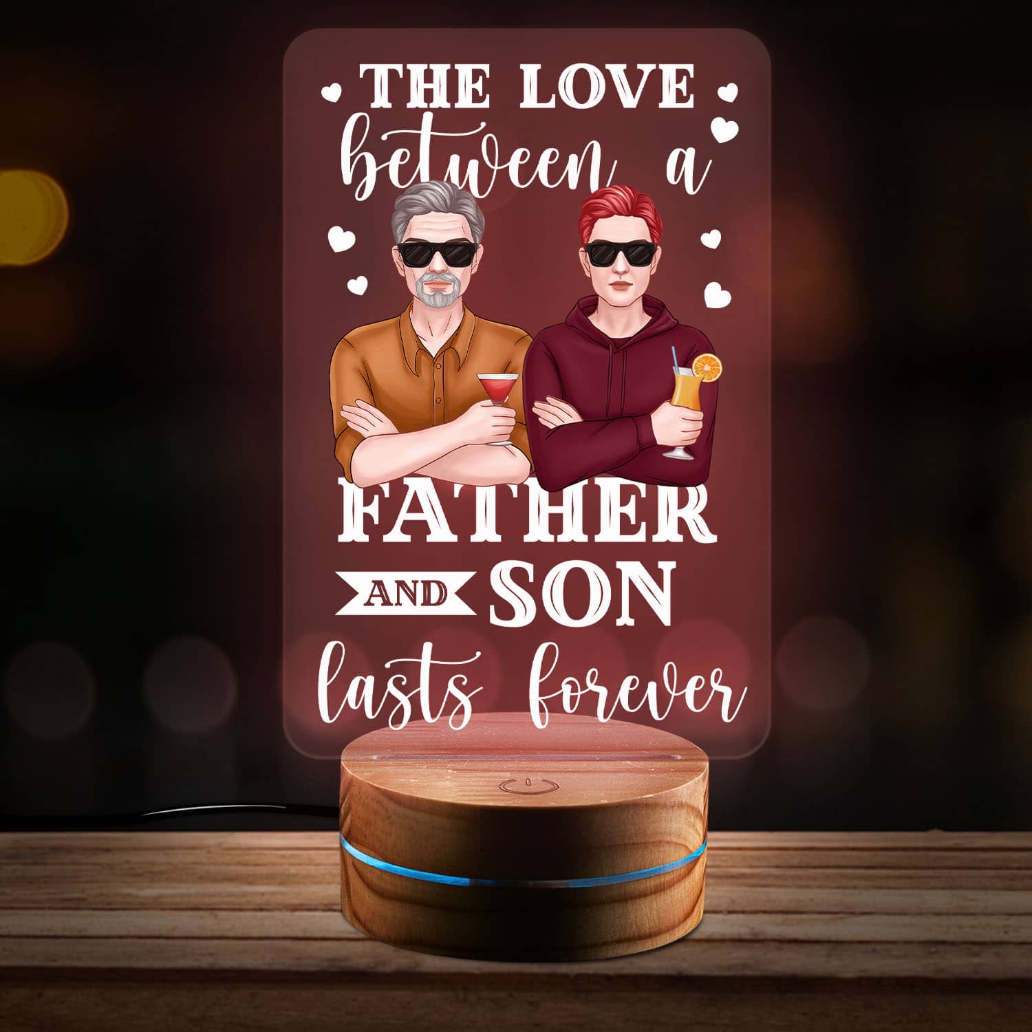 Father and son personalized 2024 gifts