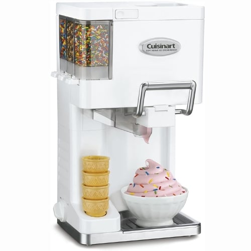 Quart Soft Serve Ice Cream Maker Make Professional Quality Ice Cream Yogurt Sorbet And Sherbet From Home White 1 - Stepmom Gifts | Cubebik Blog