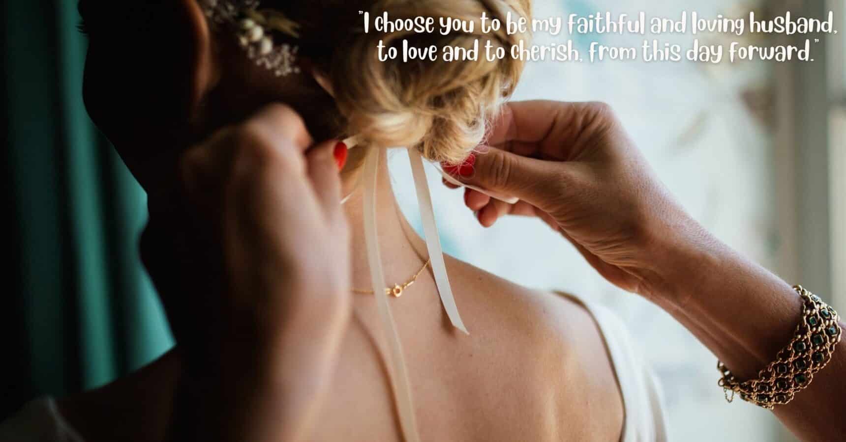 Short Wedding Vows For Her