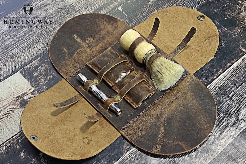 Groomsmen Gifts Leather Toiletry Bag