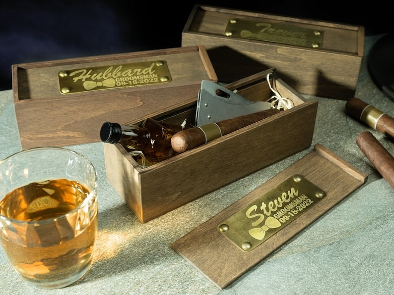 Groomsman And Best Man Proposal Box