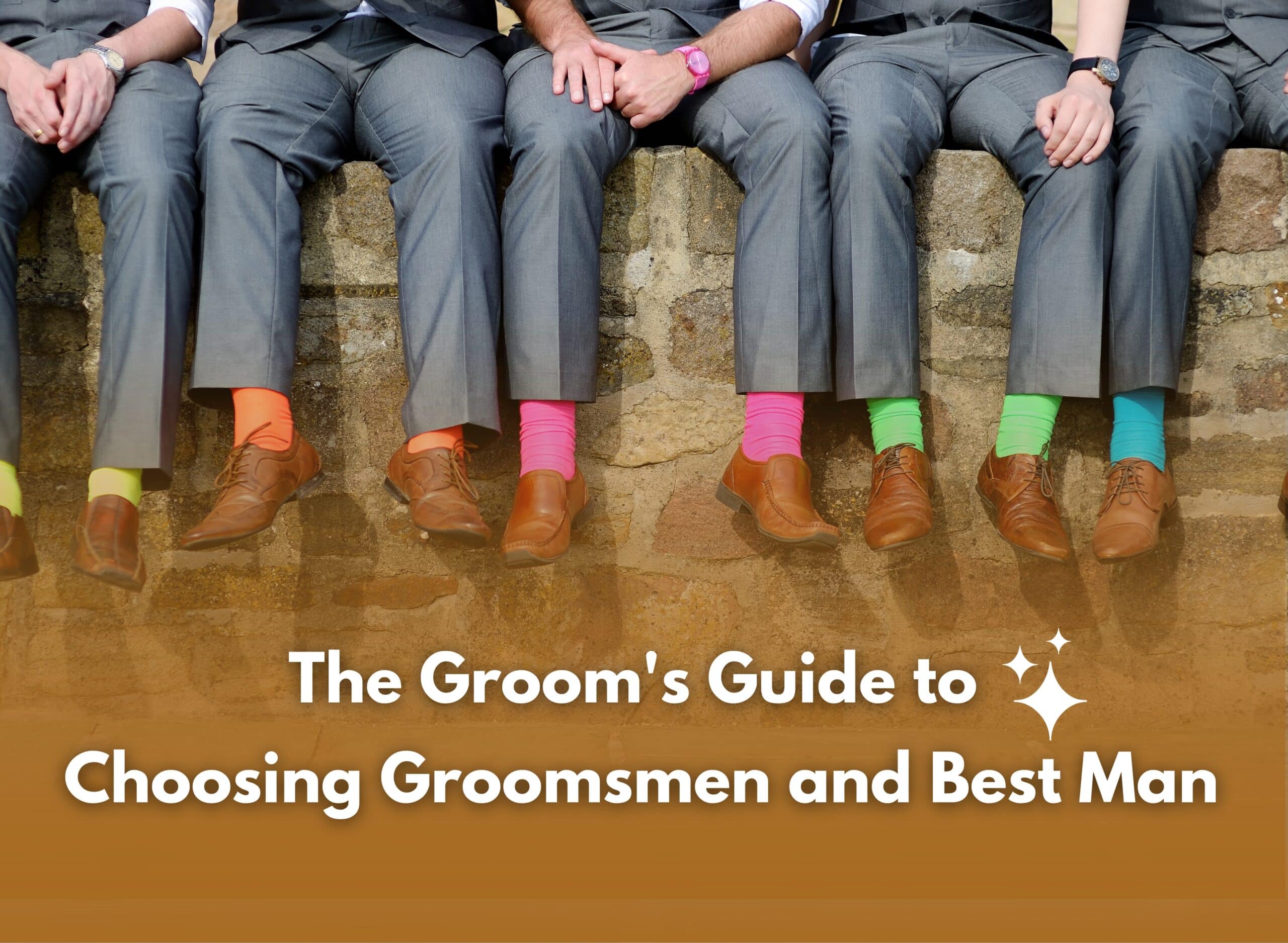 Choosing groomsmen hot sale