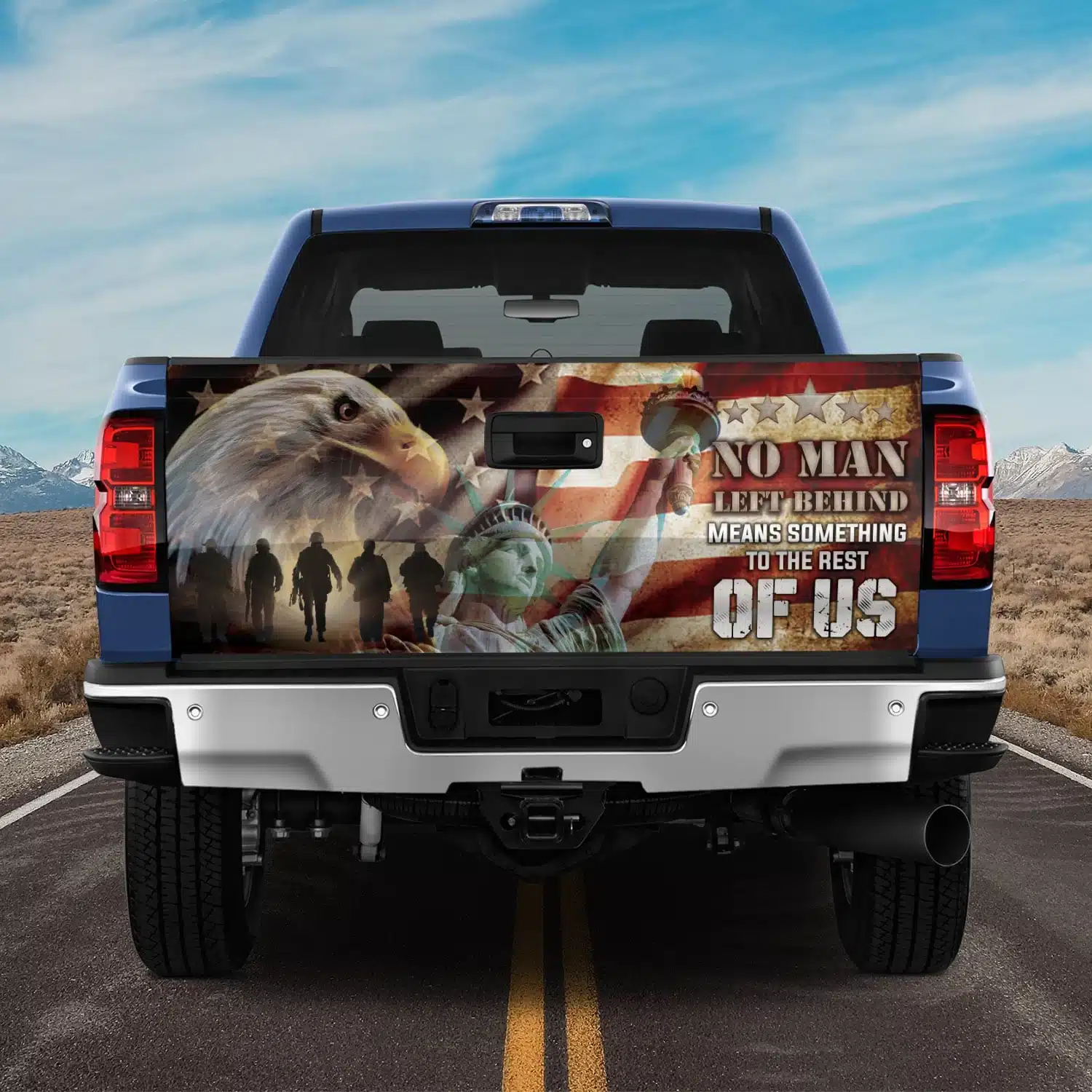 Proud Us Soldiers Veteran American Patriotic Truck Tailgate Decal Sticker Wrap – No Man Left Behind Vinyl Graphic Decal Bumper Sticker - Veterans Day 2023 | Cubebik Blog