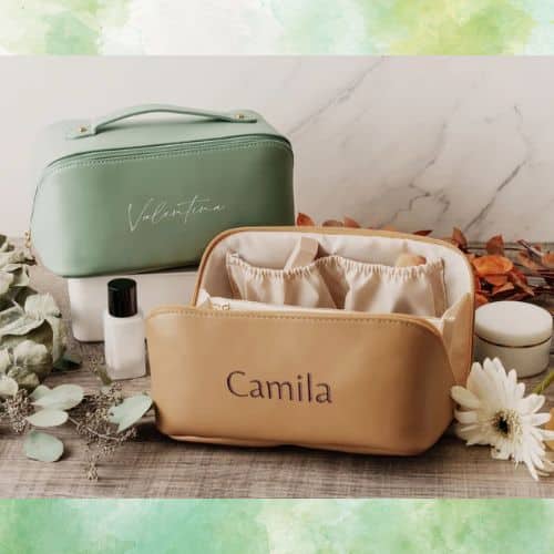 Custom Makeup Bag 1 - personalized mothers day gifts | CubeBik Blog