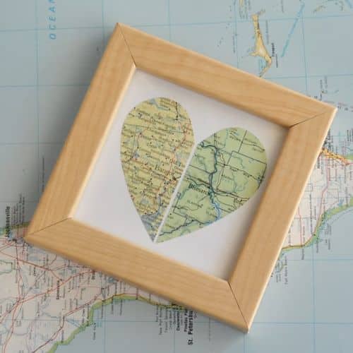 Personalized Gift for Mom Long Distance Map 1 - personalized mothers day gifts | CubeBik Blog
