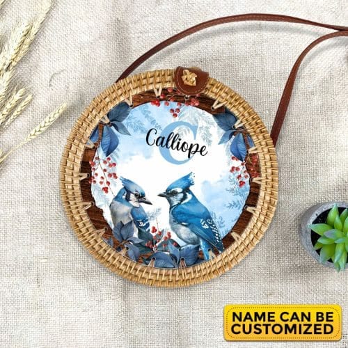 Tropical Rattan Bag 1 - personalized mothers day gifts | CubeBik Blog