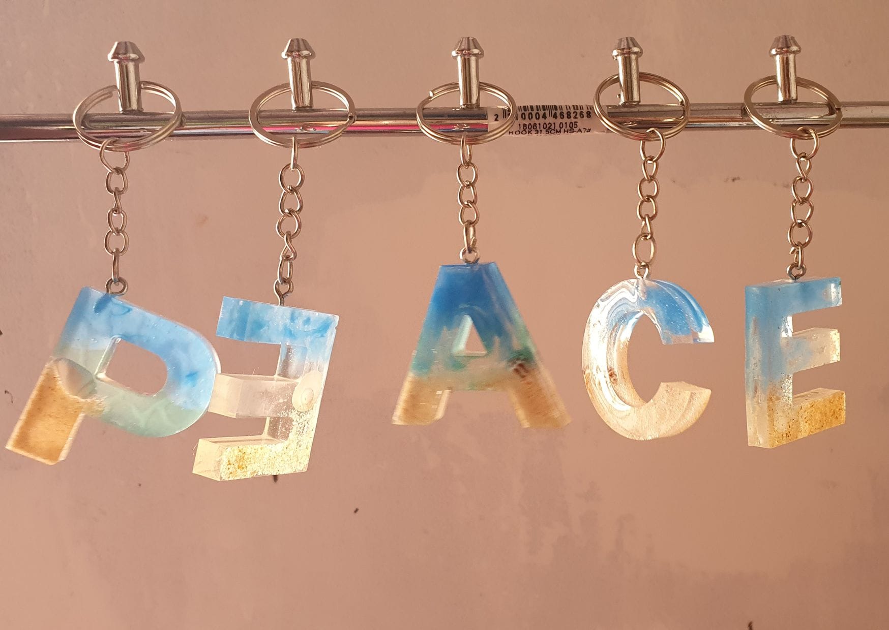 Handmade keychain - father's day crafts | CubeBik Blog