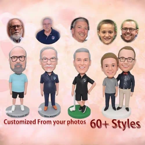 Personalized Your Dads Photo Into 3D Figurines - Father's Day Gifts from Daughter | CubeBik Blog