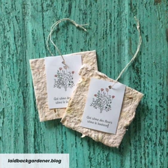 DIY Seed Paper - 4th of july crafts | CubeBik Blog