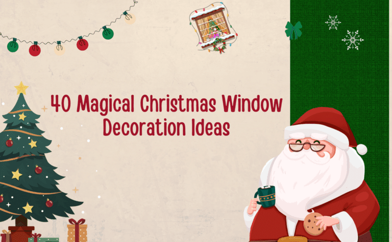 40 Magical Christmas Window Decoration Ideas