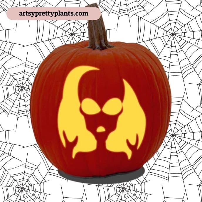 Alien Invasion - pumpkin carving ideas | CubeBik Blog