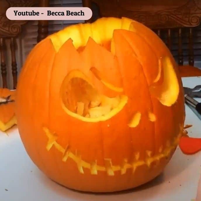 Evil Pumpkin King - pumpkin carving ideas | CubeBik Blog