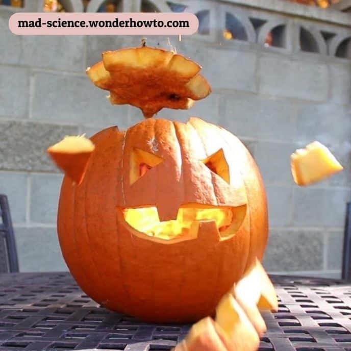 Exploding Pumpkin Face - pumpkin carving ideas | CubeBik Blog