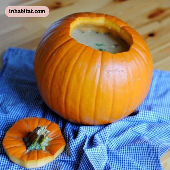 Pumpkin Soup Tureen - pumpkin carving ideas | CubeBik Blog