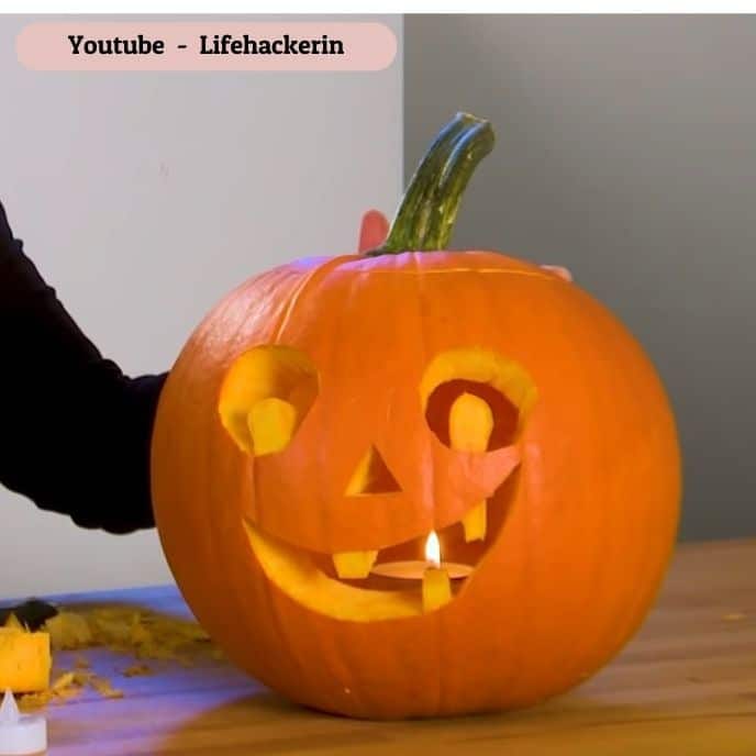 Single Tooth - pumpkin carving ideas | CubeBik Blog