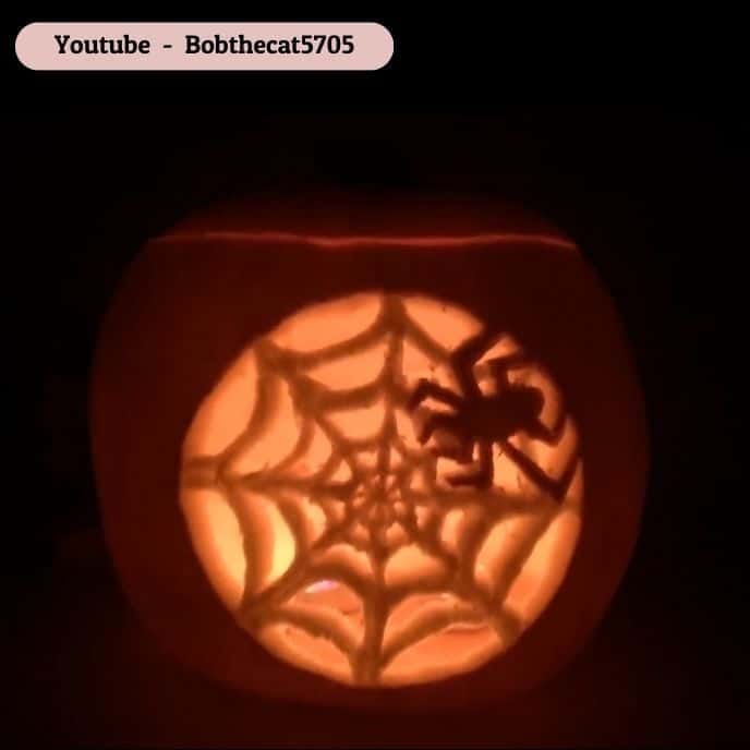 SpiderWeb - pumpkin carving ideas | CubeBik Blog