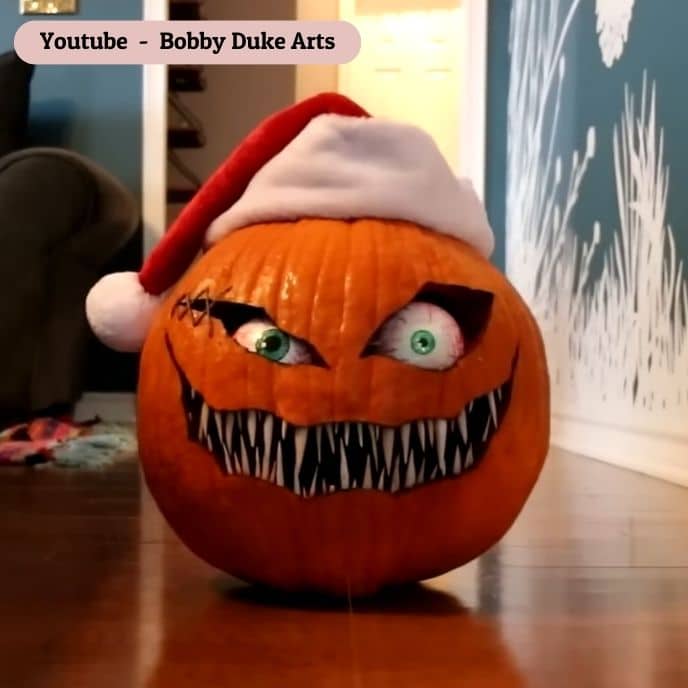 Spooky Eyes - pumpkin carving ideas | CubeBik Blog