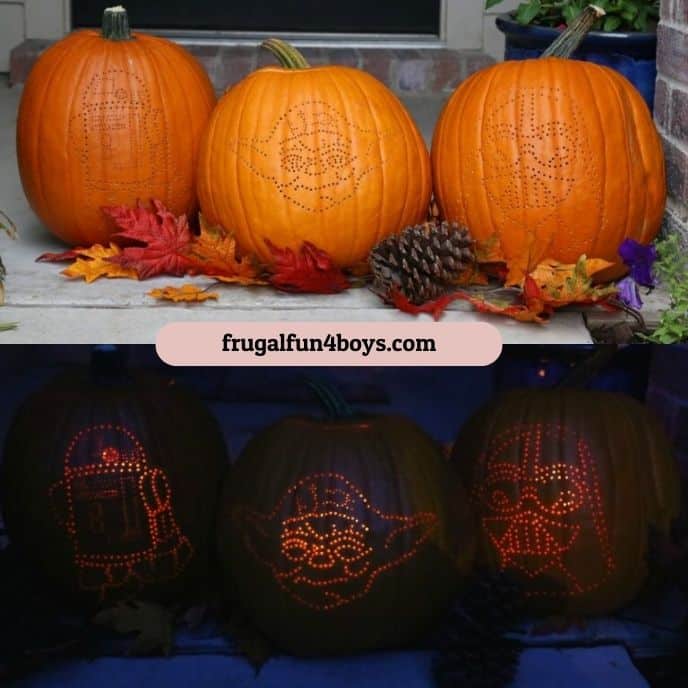 Star Wars Characters - pumpkin carving ideas | CubeBik Blog