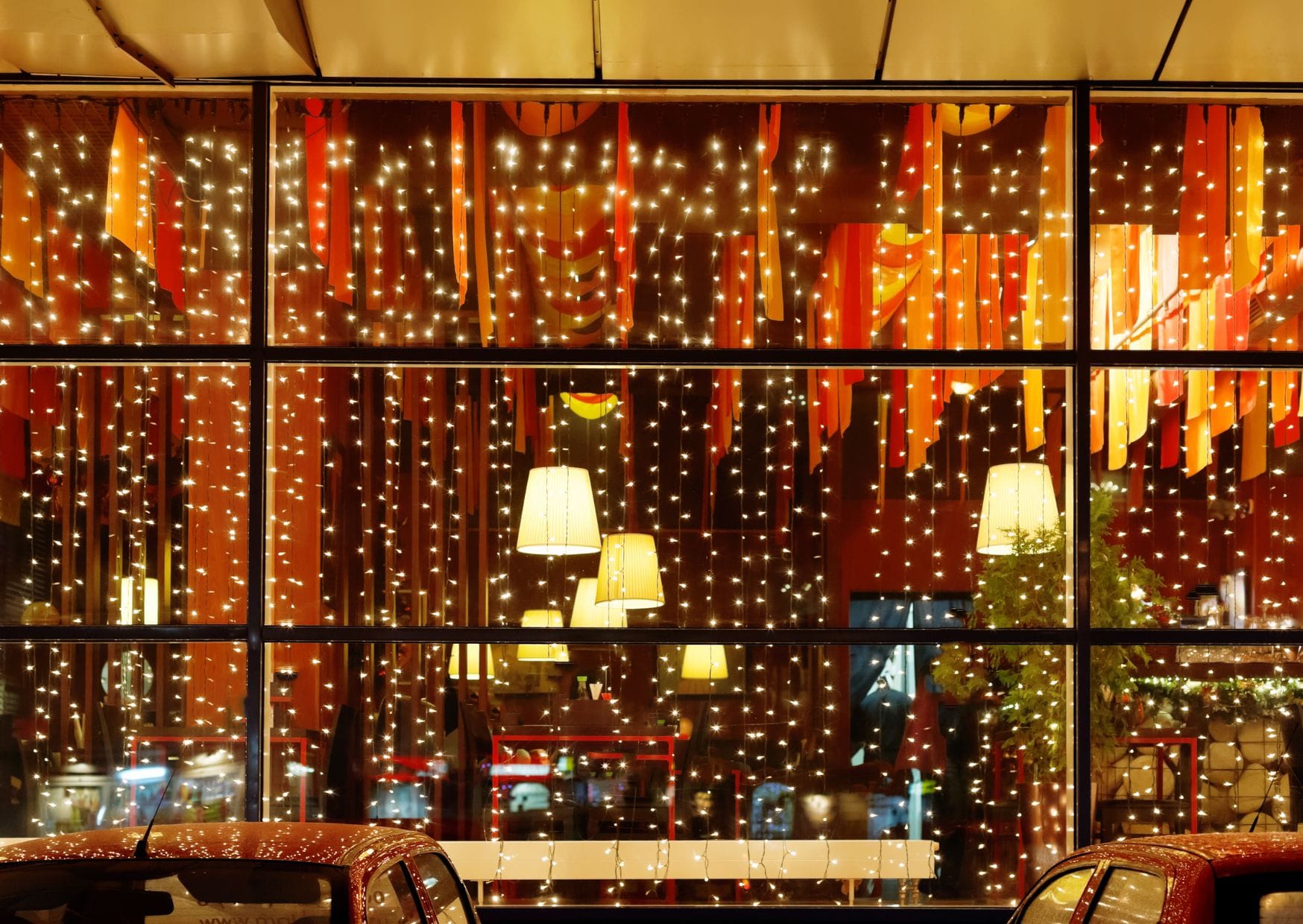 modern - christmas window decoration ideas | CubeBik Blog