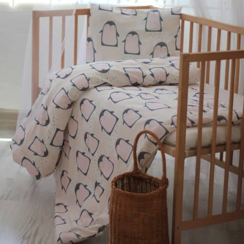 Cozy Flannel Penguin Set - christmas bedding sets | CubeBik Blog